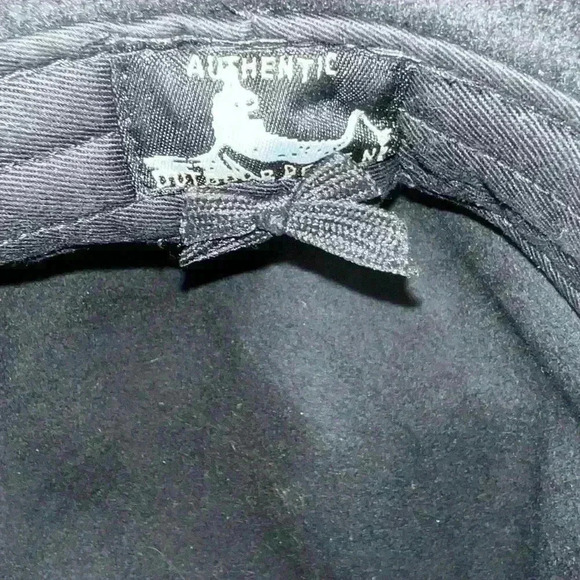 Authentic Outdoor Design 100% wool Black Men’s Hat. Large - Picture 4 of 6